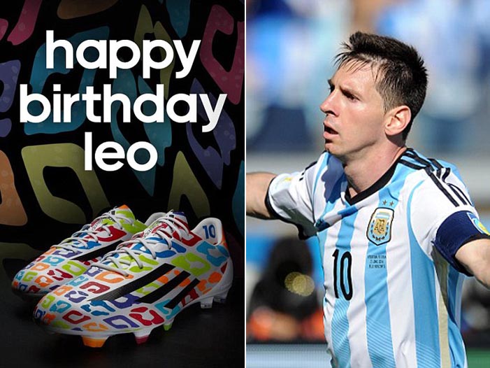 Adidas Terbaru, Terbatas 27 Pasang Rayakan HUT Messi